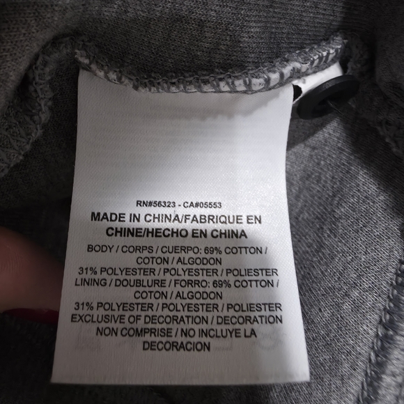 Nike Gray Sleeveless Hoodie Vest - Picture 7 of 7